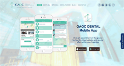 Desktop Screenshot of gaocdental.com